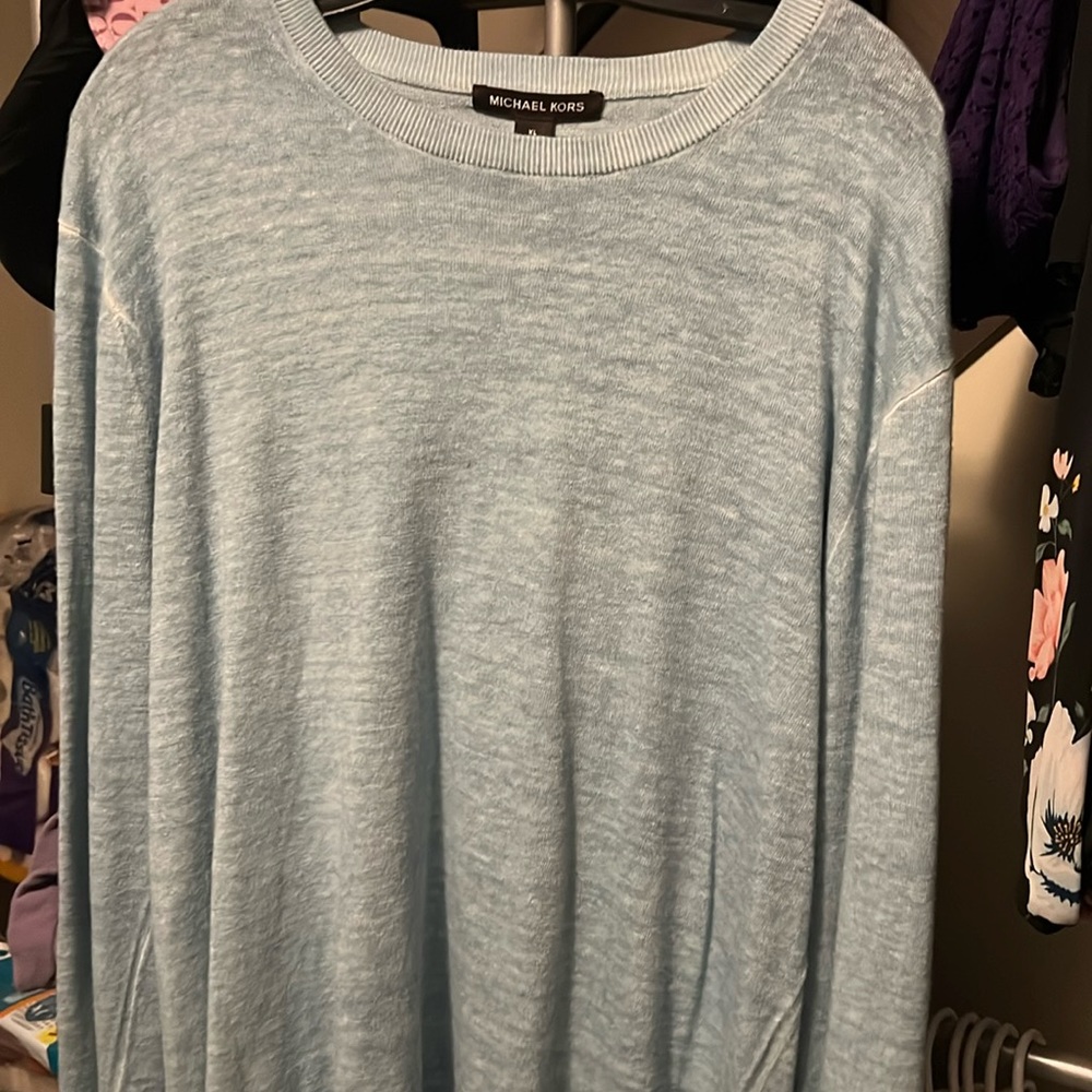 Michael Kors light sweater XL mens